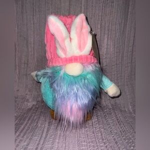 Pastel Bunny Gnome Plush Toy